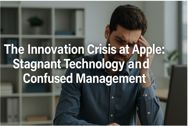 The Innovation Crisis at 'Apple': Stagnant Technology and Confused Management